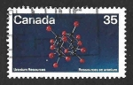 Stamps Canada -  865 - LXXX Aniversario del Descubrimiento de Uranio en Canadá