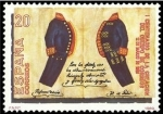 Stamps Spain -  ESPAÑA 1989 2998 Sello I Centenario de la Creación del Cuerpo de Correos Uniformes Michel2879 Scott2