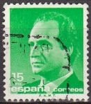 Stamps Spain -  ESPAÑA 1989 3004 Sello Serie Basica Rey D. Juan Carlos I usado Michel 2891 15p