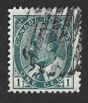 Stamps Canada -  89 - Eduardo VII del Reino Unido