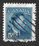Stamps Canada -  288 - Jorge VI del Reino Unido