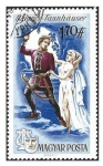Stamps Hungary -  1854 - Escenas de Ópera