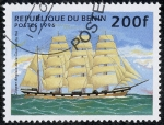 Stamps Benin -  Barcos
