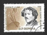 Stamps Romania -  1563 - Eugene Delacroix