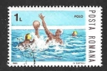 Stamps Romania -  3145 - Deportes de Agua