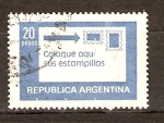 Stamps Argentina -  PEGADO  DE  SELLOS