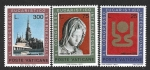 Stamps Vatican City -  531-533 - XL Congreso Eucarístico Internacional. Melbourne.