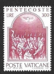 Stamps Vatican City -  572 - Pentecostés