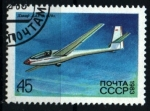 Stamps Russia -  serie- Planeadores soviéticos