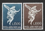 Stamps Vatican City -  C45-C46 - Arcángel Gabriel