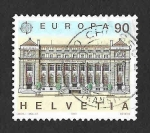 Stamps Switzerland -  862 - Oficina de Correos de Ginebra (EUROPA CEPT)