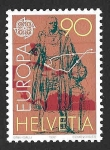Stamps Switzerland -  915 - 500 Aniversario del Descubrimiento de América (EUROPA CEPT)