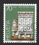 Stamps Switzerland -  B507 - Estufa de Azulejos