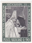 Stamps Vatican City -  PAPA Pablo VI y Atenágoras