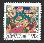 Stamps Australia -  1076 - Dibujos Animados