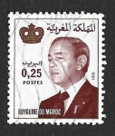 Stamps Morocco -  509 - Hassan II de Marruecos