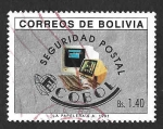 Stamps Bolivia -  836 - Seguridad Postal 
