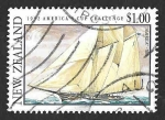 Stamps New Zealand -  1087 - Desafío de la Copa América 1992