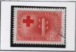 Stamps Hungary -  Sobre tasa Para los hospitales y empleados d' correos y telegrafos