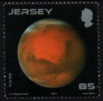 Stamps Jersey -  serie- Imágenes telescopio Hubble