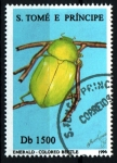 Stamps So Tom and Prncipe -  serie- Insectos
