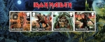 Stamps United Kingdom -  Gigantes de la música- Iron Maiden