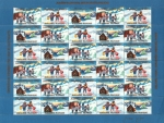 Stamps Greenland -  Viñeta Navidad
