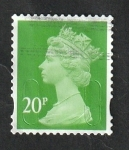 Stamps United Kingdom -  Isabel II