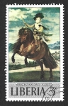 Stamps Liberia -  489 - Pintura