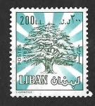 Stamps Lebanon -  500 - Cedro del Líbano