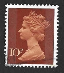Stamps United Kingdom -  MH69 - Isabell II Reina de Inglaterra