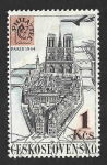 Stamps Czechoslovakia -  C61 - Exposición Filatélica Internacional 