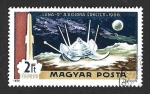 Stamps Hungary -  C291 - Exploración del Espacio