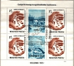 Stamps Hungary -  Conferencia Seguridad Cooperación con Europa- Helsinki