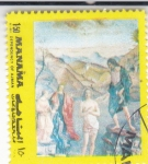 Stamps Bahrain -  PINTURA-