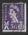 Stamps United Kingdom -  1 - Isabel II del Reino Unido (ESCOCIA)