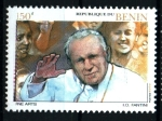 Stamps Benin -  serie- Viajes de Juan Pablo II