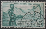 Stamps Italy -  Mujer y Mapa d' Cerdeña