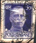 Stamps Italy -  Vittorio Emanuel III