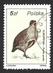 Stamps Poland -  2719 - Perdiz Pardilla