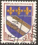 Stamps France -  1353 - Escudo de Troyes