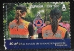 Stamps Europe - Spain -  Correos 40 Años al Servicio de la Sociedad Española