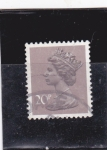 Stamps United Kingdom -  Reina Isabel II