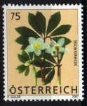 Stamps Austria -  serie- Flores