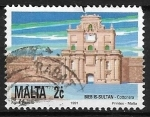 Stamps Malta -  Notre Dame Gate,