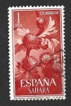 Stamps Spain -  121 - Neurada Procumbens (SAHARA ESPAÑOL)