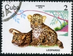 Stamps Cuba -  Crias de Animales Salvajes