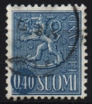 Stamps Finland -  Escudo nacional
