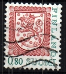 Stamps Finland -  Escudo nacional