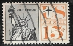 Stamps United States -  Estatua de la Libertad